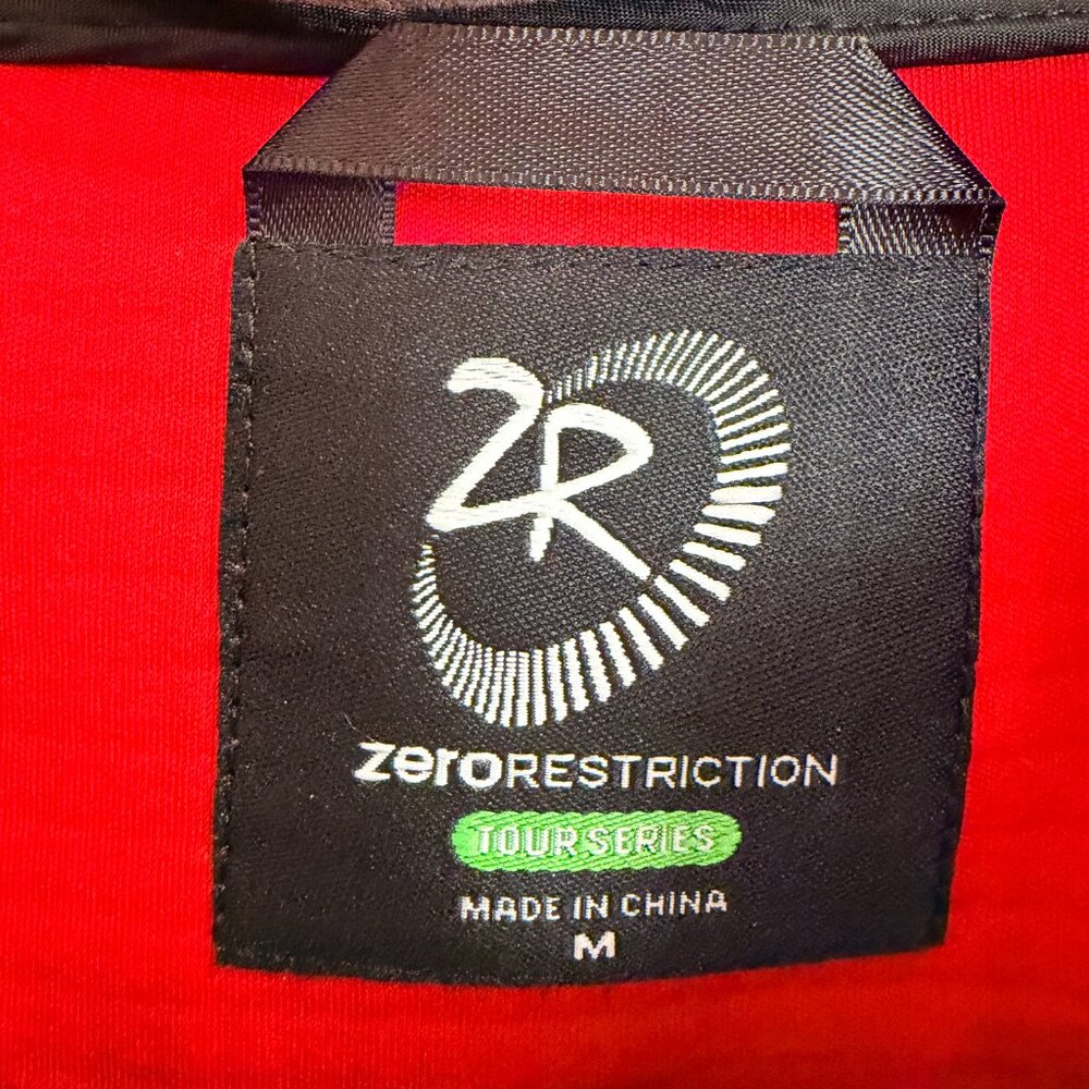 Zero Restriction Tour Series Golf Vest Men’s M Red - Picture 2 of 14